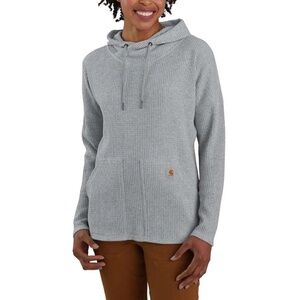 Carhartt Women's Relaxed Fit Heavyweight Long Sleeve Hooded Thermal Shirt 2X